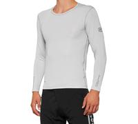 100% R-Core Concept Longsleeve Jersey, grey, size S for Men