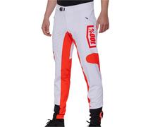 100% R-Core X Bicycle Cycle Bike Trouser White / Red
