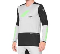 100percent R-core X Long Sleeve T-shirt Grey S Men