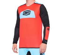 100% R-Core X Jersey Fluo Red / Black S
