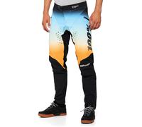 100% R-Core X LE Bicycle Pant, black/blue/yellow, size 38