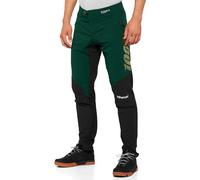 100% R-Core X LE Bicycle Pant, black-green, size 32 for Men