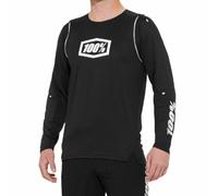 100% R-Core-X Long Sleeve MTB Cycling Jersey Black