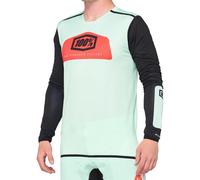 100% R-Core X MX Motocross Jersey Foam / Black