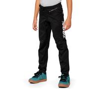 100% R-Core Youth Bicycle Pants, black-white, size 24 for Men