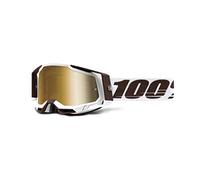 100% RACECRAFT 2 Goggle Snowbird - Mirror True Gold Lens