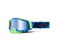 100% Racecraft 2 Motocross Goggles MX ATV Dirt Bike Enduro Quad - Mirror / Clear