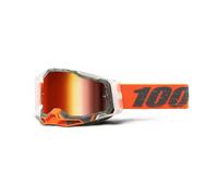 100% Racecraft 2 Motocross Goggles MX ATV Dirt Bike Enduro Quad - Mirror / Clear
