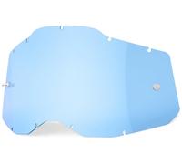 100% Racecraft II/Accuri II/Strata II Replacement Lens, Blue tint, One size