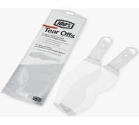 100% Racecraft II/Accuri II/Strata II Tear-Off Foils - 2x 7