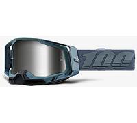 100% Racecraft II Battleship Motocross Goggles, grey