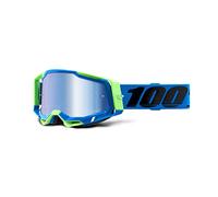 100% Racecraft II Fremont Motocross Goggles (Blue/Black, One Size)
