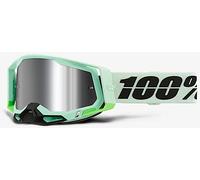 100% Racecraft II Palomar Motocross Goggles, green for Men