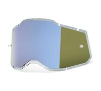 100 Percent RC2/ AC2/ ST2 Injected Rep Lens - BLUEMIRROR One Size