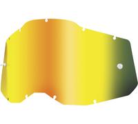 100 Percent RC2/ AC2/ ST2 Rep Lens - GOLDMIRROR One Size
