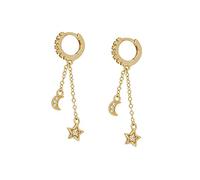 100% Real Hoop Earrings For Women Diamond Zircon Piercing Earings Earring Jewelry