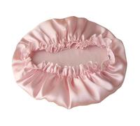 100% Real Silk Sleeping Cap Night Pure Silks Hair Wrap Sleep Beanie Shower Sap For Women Girl 19 Momme Nightcap Satin Suitable For Sleeping, Sauna, Home(Pink)