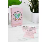 Gift Republic 100 Reasons to Love The World We Live In Inspirational Cards Multicolor GR490119