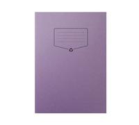 Silvine Recycled Exercise Book Lined with Margin 64 Pages A4 Purple (Pack of 10)
