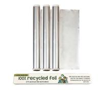 100% Recycled Aluminium Foil - 30Cm X 10M - 3 Rolls