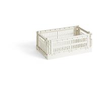 100% Recycled Collapsible Crate Off-White S