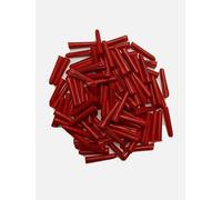 100 Red 6mm Wall Plugs Masonry Wall Plugs, 6.0mm Fixing Hole Diameter, for Stone, Brick or Concrete 6mm Red Fixing Plastic Expansion Raw Plugs - 100 Wall Plugs
