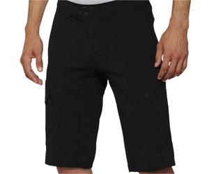 100% Ridecamp Bicycle Cycle Bike Shorts With Liner Black