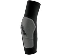 100% Ridecamp Bicycle Elbow Protectors, black-grey, size L for Men