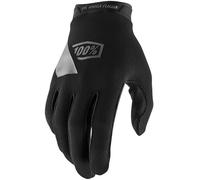 100% Ridecamp Bicycle Gloves, black, size S