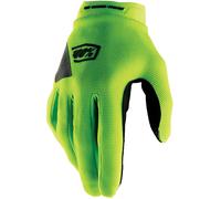 100% Ridecamp Bicycle Gloves, neon yellow, size XL