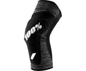 100% Ridecamp Bicycle Knee Protectors, grey, size L for Men