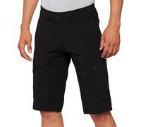 100% Ridecamp Shorts 2022 Black 36"