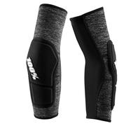 100% Ridecamp Elbow Guards - Grey Heather / Black / XLarge