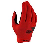100 Percent Ridecamp Gel Gloves Red MX Motocross Off-Road Cycle Bike MTB
