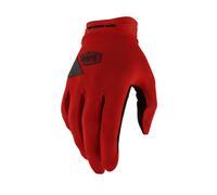 100% Ridecamp Gel MX Motocross Gloves Red