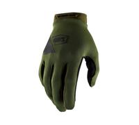 100% Ridecamp Glove Army Green / Black L