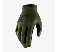 100% Ridecamp Gloves | Full Finger Lightweight Cycling Gloves, Touchscreen, Silicone Grip, Slip-On Breathable Mountain Bike Gloves | MTB, Riding, Cycling | S-XXL