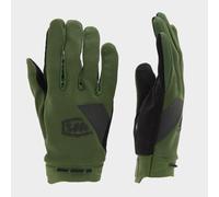 100% Ridecamp Gloves, Green M