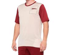 100percent Ridecamp Short Sleeve T-shirt White S Man