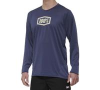 100% Ridecamp Long Sleeve MTB Mountain Bike Jersey Indigo