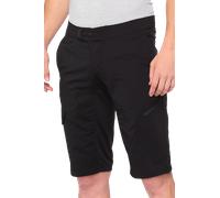 100% Ridecamp Bicycle Shorts, black, size 36 for Men