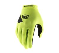 100% Ridecamp MX Gloves Yellow FluoM Yellow Fluo