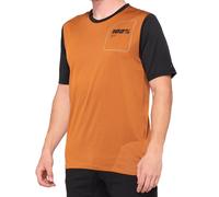 100% Ridecamp Short Sleeve MTB Jersey Black/Forest GreenS Black,Forest Green