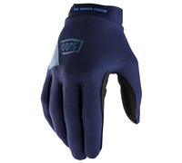 100% Ridecamp Womens Gloves Lg Blue 5713-0207-76