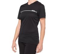 100percent Ridecamp Short Sleeve Enduro Jersey Black L Woman