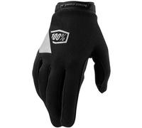 100% Ridecamp Womens Long Finger MTB Cycling Gloves Black/Charcoal