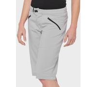 100% RIDECAMP Womens Shorts Grey - M