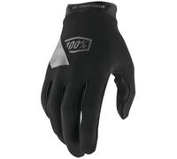 100% Ridecamp Youth Gloves Lg Black/Charcoal 10012-00002