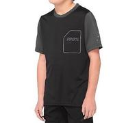 100% Ridecamp Youth Jerseys XL Black/Charcoal 40031-00003