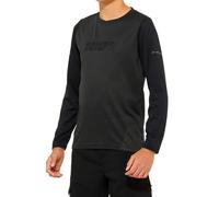 100 Percent RIDECAMP Youth Short Sleeve Jersey - BLK/CHAR M